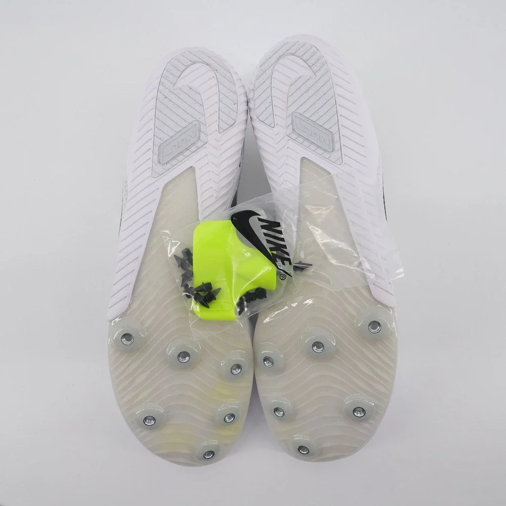 NEW Nike Rival Multi Track Field Spikes White Low Top Mens 11.5
